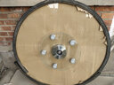 阔锐 餐桌钢化玻璃家用转盘圆桌旋转台面底座圆酒店饭店大转盘 辅助轮转盘直径90cm-普通厚度 实拍图