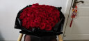 浪漫季节鲜花速递同城配送红玫瑰花束表白女友生日礼物结婚纪念日全国花店 33朵碎冰蓝-小香风款 今日达-【可预约送花时间】 实拍图