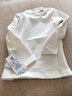 小素材 女童t恤宝宝外出打底衫儿童长袖秋衣高领上衣中领春秋装男冬季 纯白色 110 实拍图