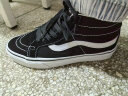 VANS范斯官方 SK8-Mid黑色街头风经典男鞋女鞋板鞋运动鞋 黑色 36.5 实拍图