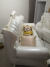 凰城盛世 欧式沙发组合客厅皮沙发轻奢实木皮艺沙发123小户型简欧法式 双人位 组合 实拍图