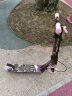 迪卡侬（DECATHLON）滑板车儿童6-12岁以上校园代步两轮非电动滑板 高配版MID5印第安紫粉款适合1.1-1.5m 实拍图