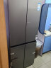 TCL 408升风冷无霜十字多门双对开门电冰箱 AAT养鲜 超薄冰箱（典雅银）BCD-408WZ50 实拍图