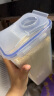 乐扣乐扣塑料保鲜盒密封家用大容量食品收纳盒面条盒厨房五谷杂粮储物盒 2L 晒单实拍图