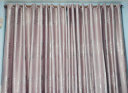 伊帘坊遮光遮阳成品客厅卧室飘窗阳台防晒欧式现代简约提花欧式窗帘 紫色 2.8米宽*2.7米高打孔式 实拍图