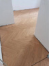 天格 地暖实木地板 新实木复合地板锁扣耐磨耐地热 人字拼设计师推荐 燕麦拼花 晒单实拍图