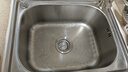 高冈水槽304加厚不锈钢洗菜盆大单槽洗碗厨房水池家用淘菜洗菜盆菜池 单槽50X40+单冷龙头+下水配件 实拍图