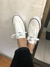 回力帆布鞋男女低帮鞋情侣运动板鞋夏季休闲学生韩版低帮鞋 白色HL391T 40 实拍图