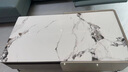 顾家家居2026新款笑纳现代简约岩板茶几电视柜高脚客厅家用7073岩1.3m茶几 实拍图