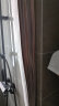未来式浴室折叠浴帘磁吸防水淋浴房隔断卫生间干湿分离隐形挡水帘免打孔 奶油白双侧磁吸（帘+杆） 适用80-120墙距 帘宽1.2米高2米 晒单实拍图