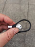 ESCASE Airpods 3苹果1/2/pro无线蓝牙运动耳机防丢绳耳挂 出行防脱落 双耳黑色 实拍图