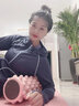 德国SILANGDUN泡沫轴瑜伽柱肌肉放松滚轴健身按摩棒狼牙棒高密度抗压EVA材质滚轮按摩棒 粉-45cm狼牙泡沫轴 实拍图