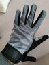 筠尚防晒骑行手套男女春夏季薄款冰丝袖透气健身半指防滑户外运动登山触屏开车骑摩托车全指露指钓鱼手套 长指灰色 L码 实拍图