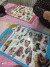 宝宝早教挂图幼儿童拼音启蒙认知识字表卡字母表墙贴益智玩具 凹凸版幼儿早教挂图 水果蔬菜 开学季 实拍图