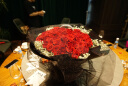 梦馨鲜花鲜花速递红玫瑰花束玫瑰生日礼物鲜花同城配送全国 99朵红玫瑰—永恒的爱 实拍图