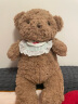 捉趣（ZHUOQU）小熊玩偶兔子毛绒玩具安抚床上抱枕泰迪公仔布娃娃睡觉抱生女孩子 棕色小熊--比尔 40cm 晒单实拍图