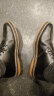 波图蕾斯皮鞋男士时尚舒适系带正装商务休闲鞋英伦风板鞋男 1181 黑色 38 实拍图
