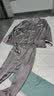 轩靓睡衣女士春秋款仿真丝绸夏季长袖冰丝家居服套装 61952雾紫 2XL 实拍图