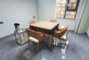 雀友（TREYO）全自动麻将机T系列棋牌桌餐桌两用斜上牌轻音麻将桌电动四腿机 T100【四腿餐桌】珍珠白色 实拍图
