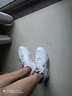 笠足典板鞋男鞋新款小白鞋夏季透气网布鞋青少年时尚休闲韩版潮鞋 白色 39运动码 实拍图