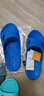 足间舞凉拖鞋男女春夏季情侣拖鞋 家居室内浴室防滑居家轻便一字型迷彩韩版时尚外穿拖鞋1912 深蓝色 42 实拍图