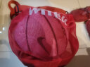 WITESS 篮球包单肩斜跨训练运动背包篮球袋网袋学生儿童排球足球包 LD193红色 实拍图