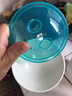 日康（rikang）辅食碗宝宝碗餐具套装研磨碗婴儿新生儿小碗勺套装儿童饭碗带盖 【蓝色套装】研磨碗勺 实拍图