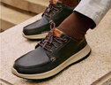 斯凯奇（Skechers）皮鞋男商务休闲鞋百搭简约秋软底男鞋棕色65869 CHOC/巧克力色 39.5 实拍图