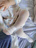 婴儿袜子长筒袜过膝防蚊袜夏季薄款棉袜松口无骨新生儿宝宝高筒袜 女宝宝3双 M码(1-3岁) 实拍图