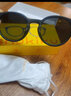 SHUKIKU儿童太阳镜防紫外线男女童防晒墨镜轻便眼镜黑色镀膜镜片婴童款 实拍图