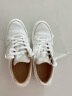COZY STEPS可至女士休闲运动系带圆头羊皮单鞋情侣同款 白色 37 晒单实拍图