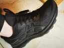 亚瑟士ASICS男鞋跑步鞋缓震跑鞋舒适透气运动鞋 GEL-NIMBUS 24  黑色 40.5 实拍图