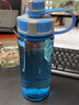 富光 大容量塑料水杯子男便携水瓶太空杯户外运动大号双口设计水杯 800ML蓝色 实拍图