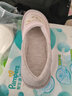 妈妈果月子鞋秋冬季产妇包跟孕妇月子拖鞋厚底春秋薄款防滑软底大码透气 欢乐小熊_粉色 38-39 实拍图