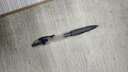 晨光文具GP1008按动中性笔签字笔0.5黑色水笔学生考试用医生处方蓝黑办公会议碳素水笔芯教师用红笔 黑2蓝2红2 实拍图