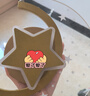 鹿屋壁灯男孩女孩儿童房灯现代简约北欧创意星月装饰过道书房床头灯具 金色 【24*19CM】三色 实拍图