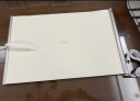 苏泊尔（SUPOR）折叠暖菜板 饭菜保温板热菜板 加热桌垫菜板 柔性面板纤薄机身易收纳 饭菜保温神器（方形） 白色 实拍图
