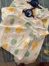 aqpa婴儿内衣套装夏季纯棉睡衣男女宝宝衣服薄款分体短袖 我们一起玩 90cm 实拍图