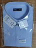 BLACKMONDAY纯棉牛津纺竖条纹衬衫男短袖全棉免烫抗皱男士商务休闲衬衣 【甄选上市公司面料】蓝色条纹 2XL (185) 实拍图