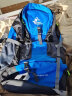 川诺登山包大容量多功能户外休闲运动男女旅行50L双肩背包 066蓝色 实拍图