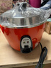 大同（Tatung） 台湾大同电锅4L多功能无涂层隔水蒸煮卤炖4-6人家用电饭锅TAC-10GS 台湾原装进口 台湾进口10GS红色四升电锅 4L 铝外锅 实拍图