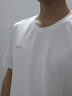 李宁（LI-NING）短袖t恤男士运动服饰篮球服男装冰丝速干足球服跑步服健身服 897标准白-1（品牌LOGO） L 实拍图
