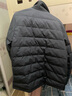 海澜之家（HLA）羽绒服男款轻商务时尚翻领外套男冬季 蓝灰54 L 175/92A 推荐137~150斤 实拍图