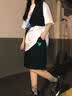 GENIOLAMODE森马集团短裤男系带五分裤宽松时尚休闲沙滩裤百搭夏季裤子 实拍图