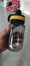 富光运动水杯大容量男耐高温学生健身水壶夏塑料大号太空泡茶水杯子 极夜黑【3倍加厚PC+滤网】800ml 实拍图