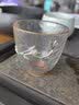 容山堂镶锡水晶玻璃茶杯主人杯单杯建盏加厚四君子品茗杯功夫茶具 锡花玻璃茶杯-竹 实拍图
