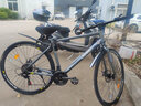 Jeep吉普「TS350」公路自行车成人男女青少年变速竞速跑车通勤代步车 TS350-21速-直把 梦幻灰 实拍图