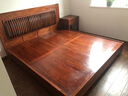 安邸红木家具 非洲花梨（学名:刺猬紫檀）茶几桌实木茶桌功夫茶桌茶台新中式茶桌椅组合 1.78茶桌+1豪华主人椅+4圈椅 实拍图