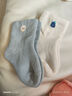 babylove婴儿袜秋冬保暖加厚男女宝宝中筒袜新生儿袜子松口两双装 实拍图