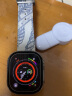 WEPRO适用于苹果手表apple watch S9爱马仕原厂真皮iwatch精品头层小牛皮s7/s8/ultra2商务风表带 【蓝配灰】原厂配件|Swift小牛皮|手工高定 42/44/45/49m 晒单实拍图
